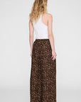 Roslyn Pant Black And Leopard Brown