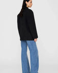 Quinn Blazer Cashmere Blend Black