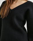 Alondra Top Black Tops - Blouses Rails 