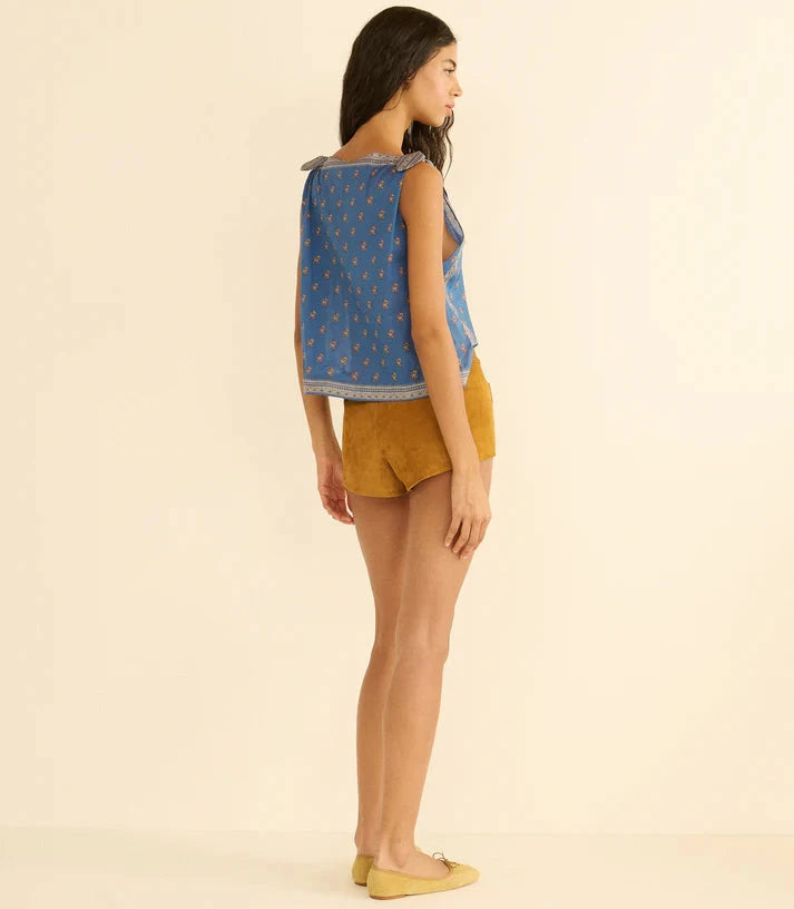 Amalia Top Eartha Paisley Tops - Blouses Doen 