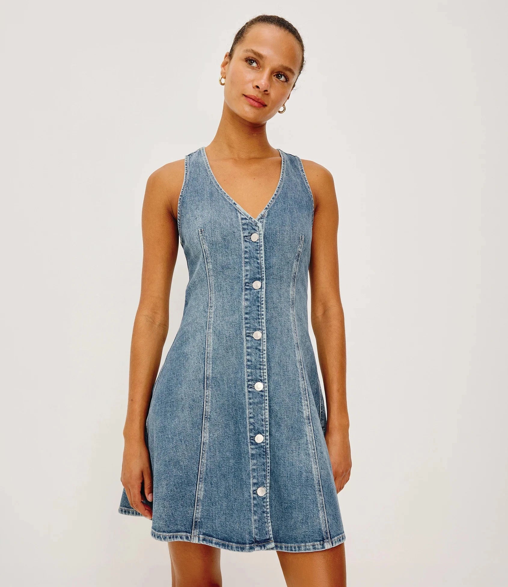 Anaheim Dress Heritage Blue Dresses - Short Rails 