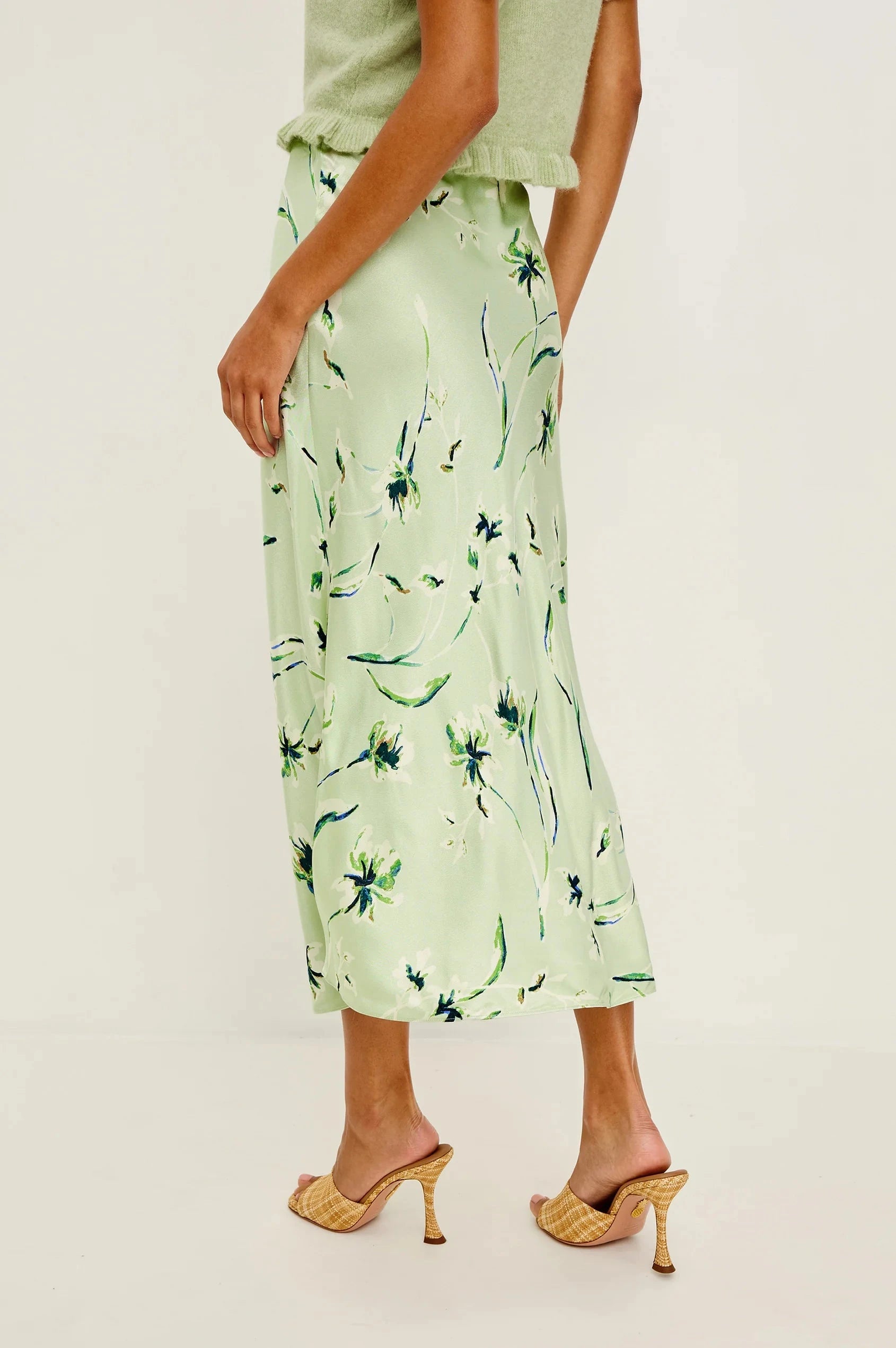 Anya Skirt Mint Linnea Skirts - Midi Rails 