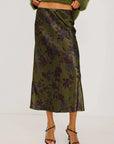 Anya Olive Dahlia Skirts - Maxi Rails 