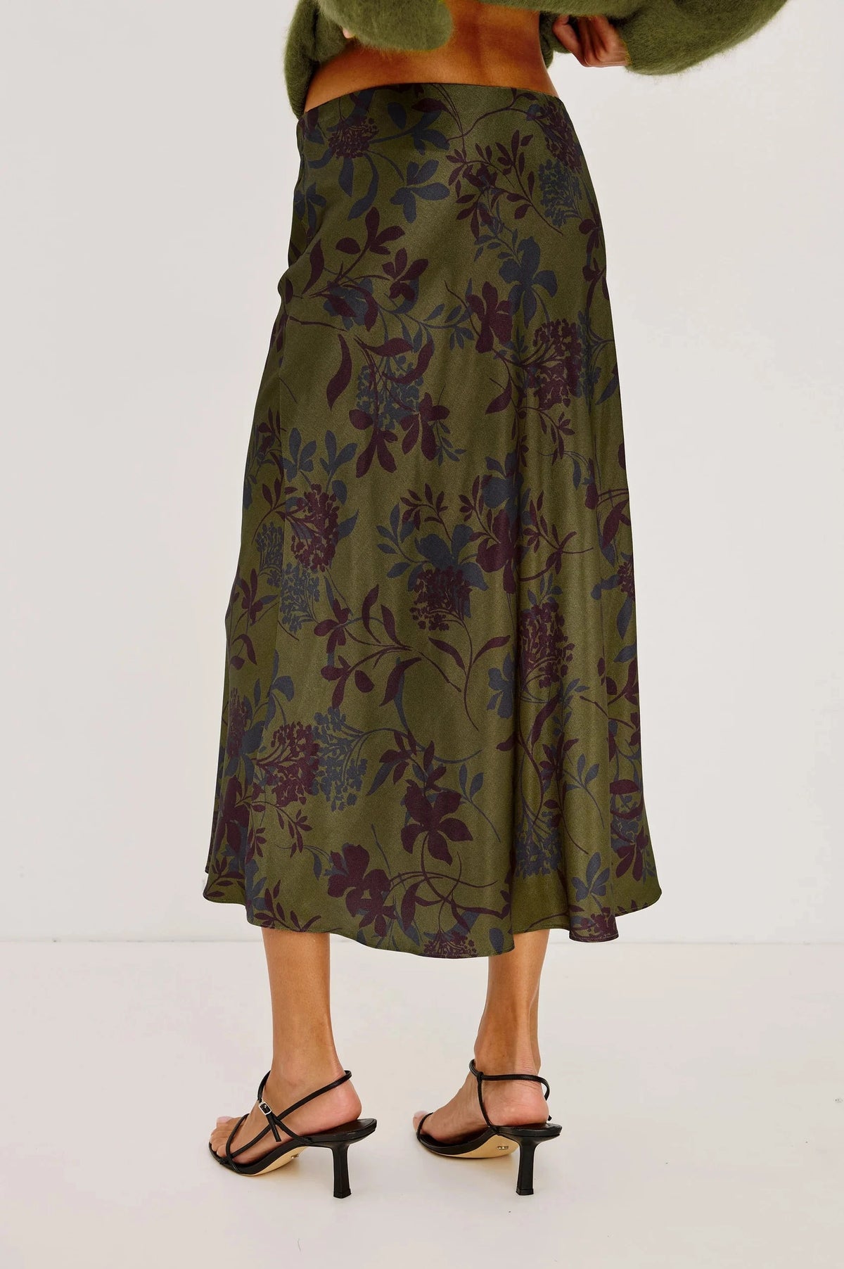 Anya Olive Dahlia Skirts - Maxi Rails 