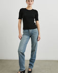 Ari Top Black Tops - Tees Rails 