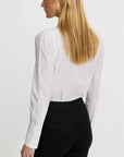 Box Pleat Shirt Optic White Tops - Button Down Smythe 