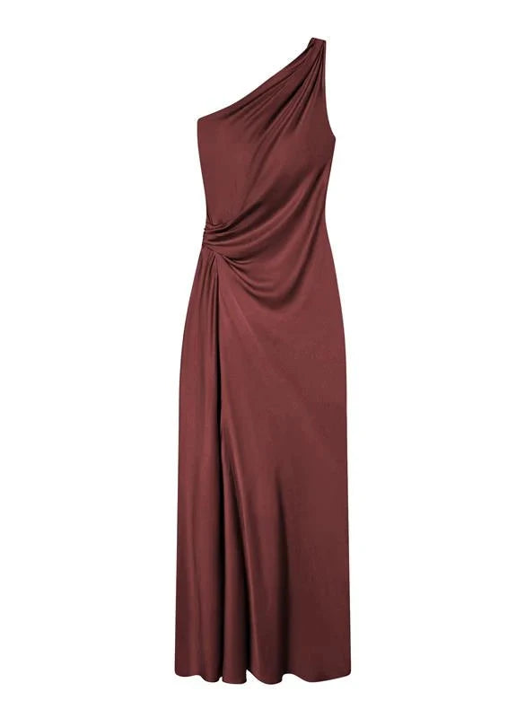 Aster Gown Black Cherry Dresses - Maxi A.L.C 