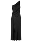 Aster Satin One Shoulder Gown Black Dresses - Maxi A.L.C 