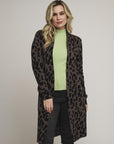 Annabel Long Cardigan Night Forest Black