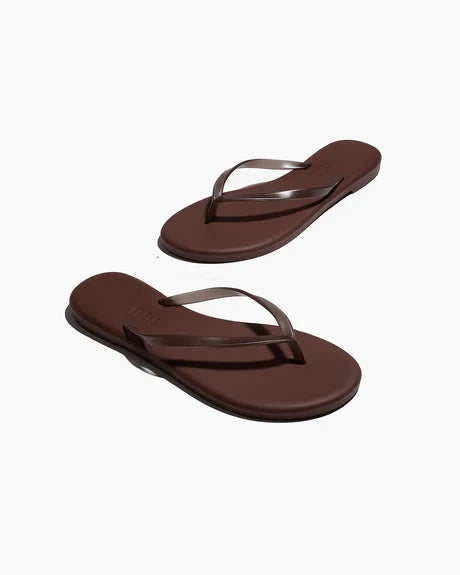Aqua Flipflops Brun Sandals - Flip Flops Tkees 