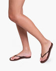 Aqua Flipflops Brun Sandals - Flip Flops Tkees 