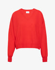 Audrey Cashmere V-Neck Sweater Scarlet Sweater - V-Neck Tanya Taylor 