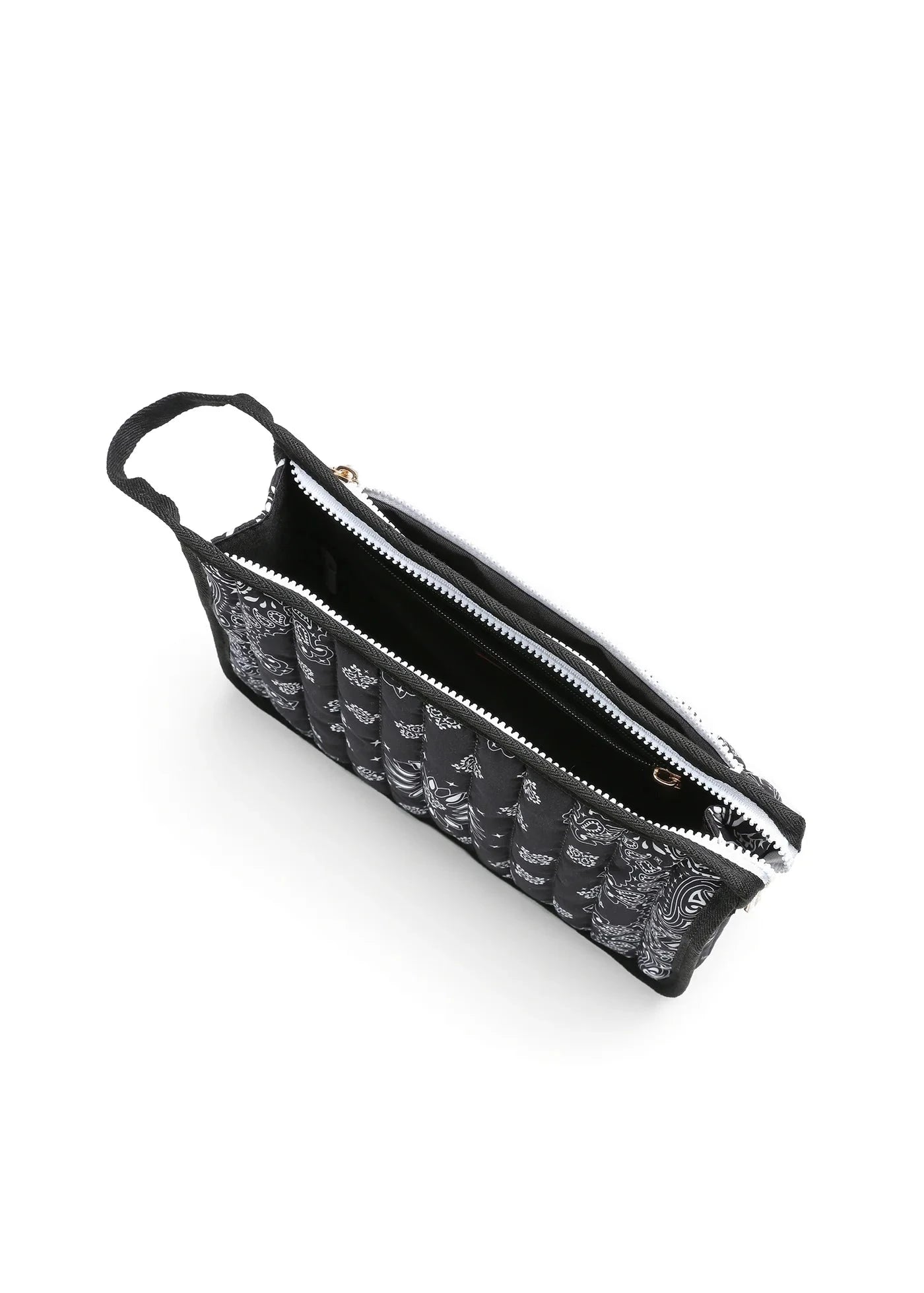 Beau Bandana Pouch Black Cosmetic Haute Shore 