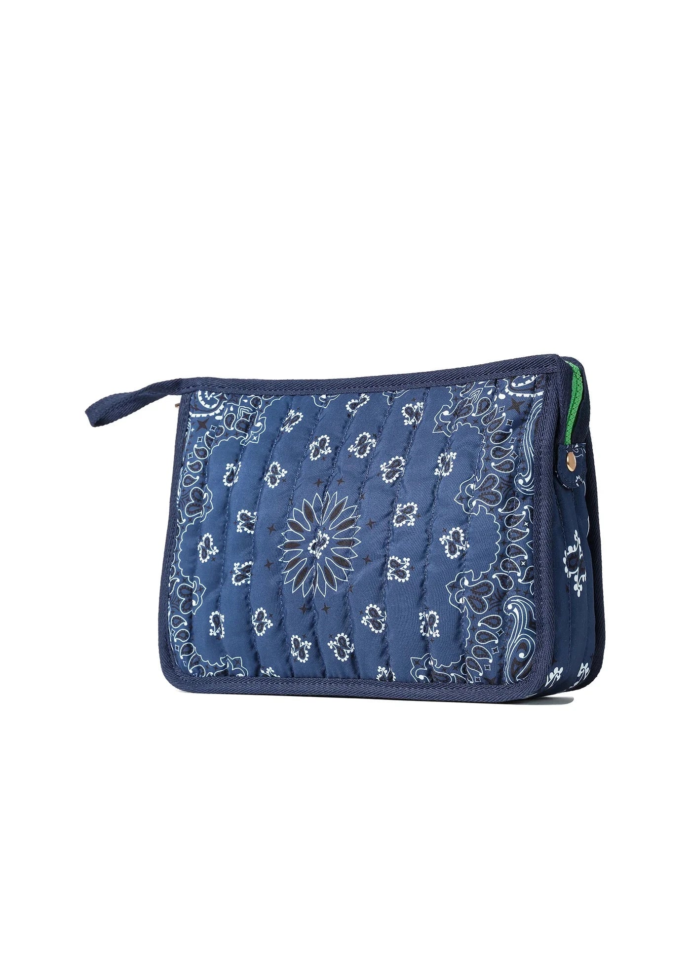 Beau Bandana Pouch Navy Cosmetic Haute Shore 