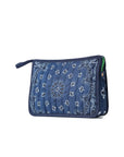 Beau Bandana Pouch Navy Cosmetic Haute Shore 