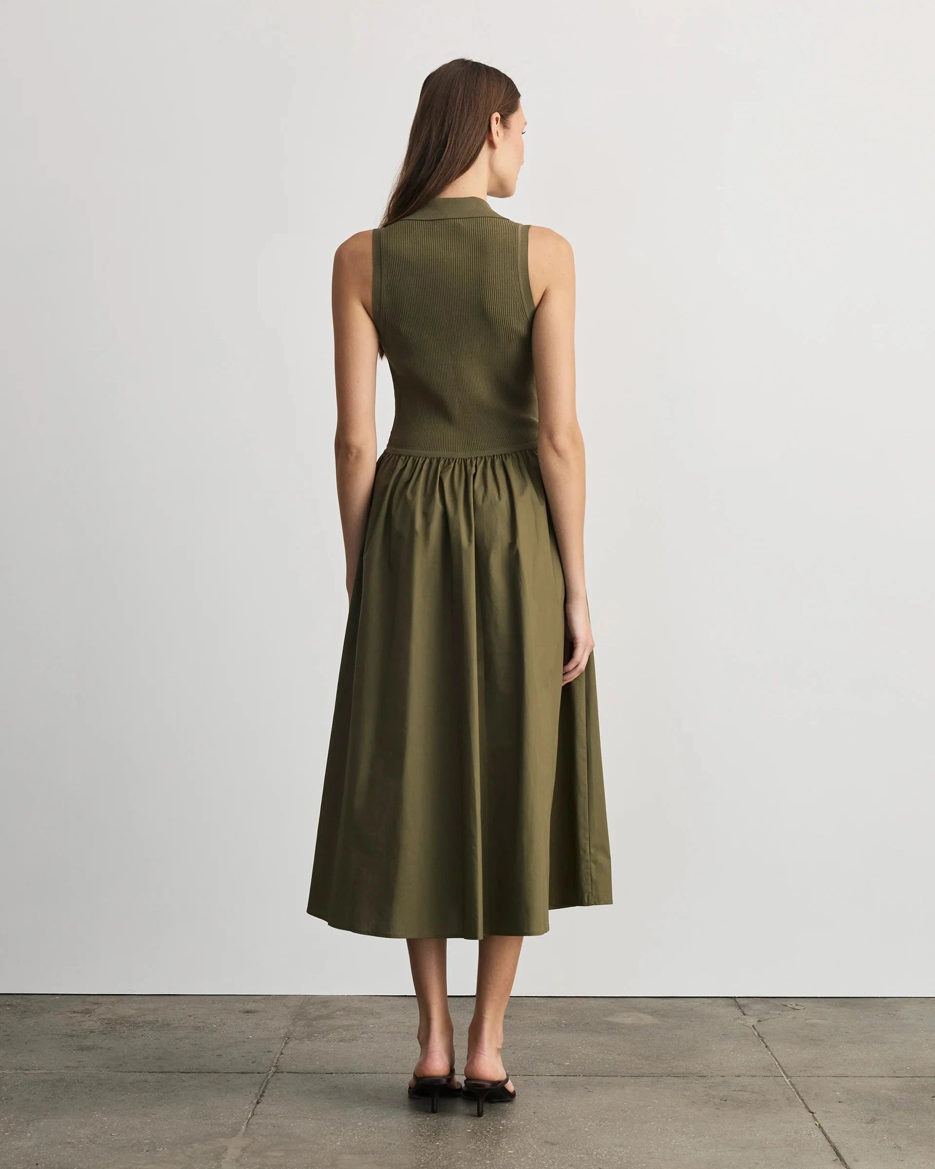 Bess Dress Fern Dresses - Midi Tanya Taylor 