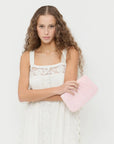 Brit Clutch Pale Pink Clutch Loeffler Randall 