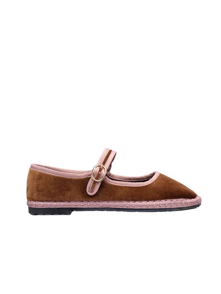 Balthasar Mary Jane Flats - Ballet Flabelus 