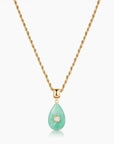 Bardot Chrysoprase Bail Charm Necklaces Thatch 