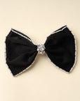 Sutton Bow Hairclip Black