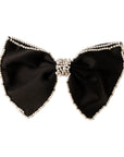 Sutton Bow Hairclip Black