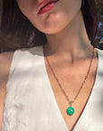 Bon Bon Chrysoprase Charm Necklaces Thatch 