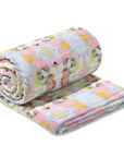 Brooks Avenue Pink Fleece Blanket Home Decor - Towels & Blankets Laura Park Designs 