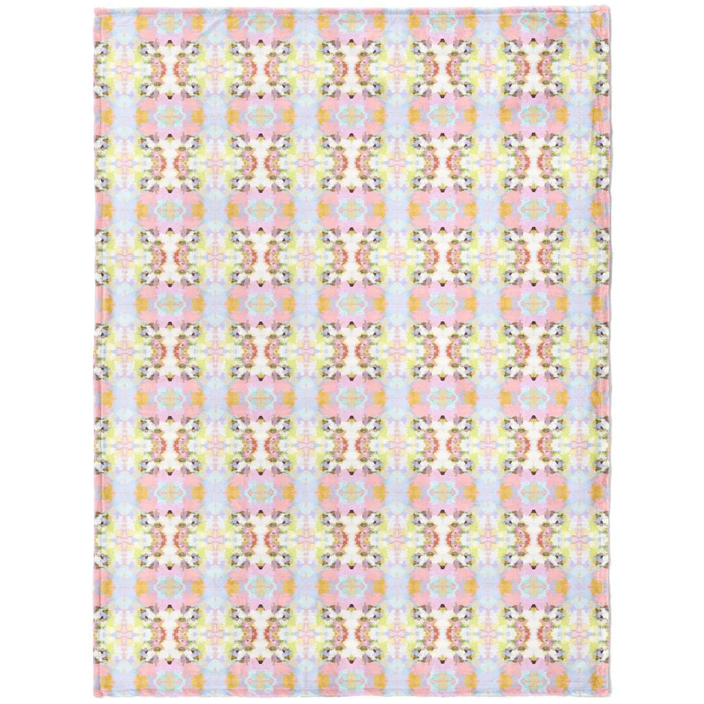 Brooks Avenue Pink Fleece Blanket Home Decor - Towels &amp; Blankets Laura Park Designs 