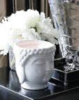 White Buddha Candle Candles & Diffusers - Candles Thompson Ferrier 