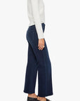 The Mid Rise Rambler Zip Ankle Chip On My Shoulder Denim - Straight Mother 