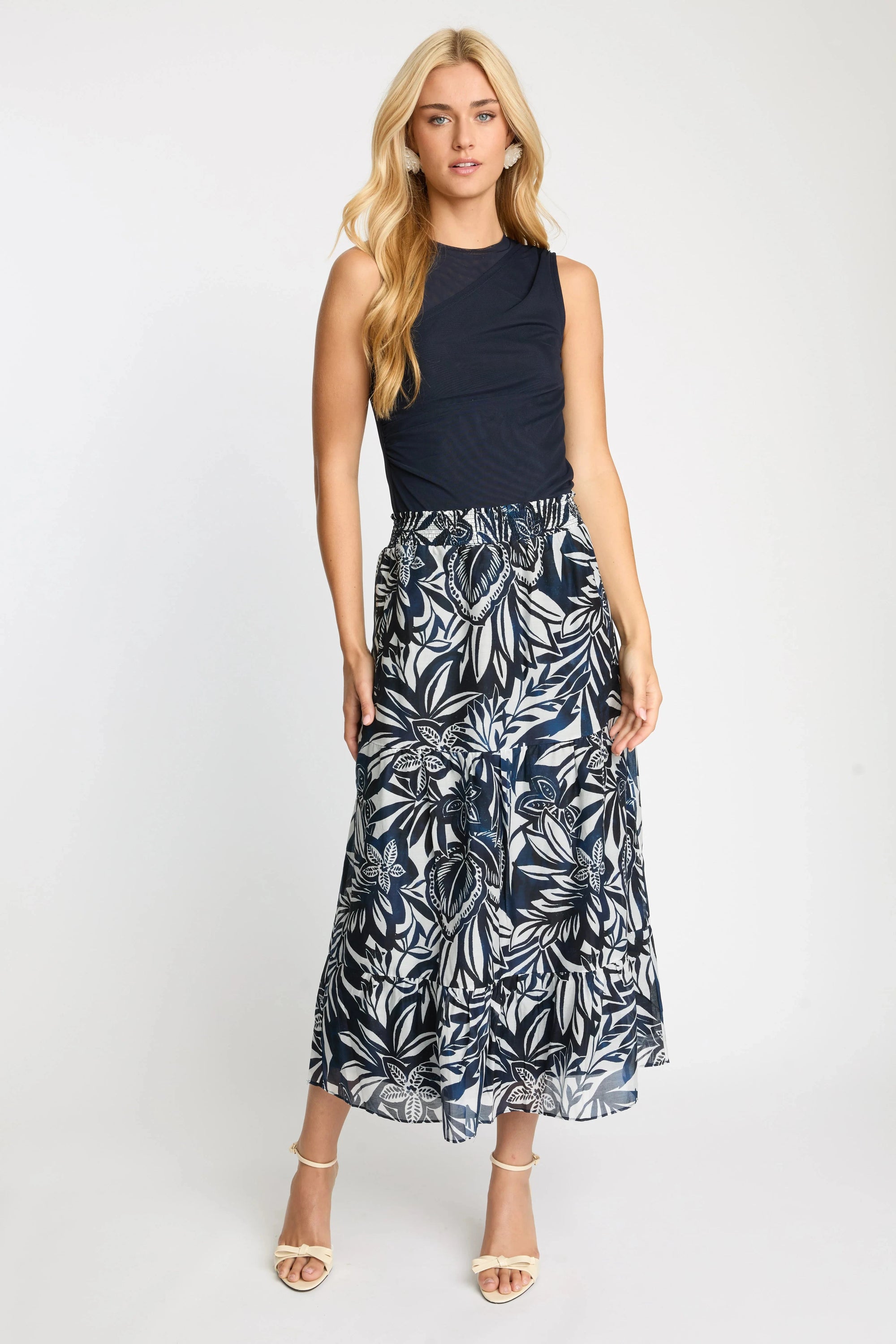 Devi Top Navy Tops - Blouses Caballero 