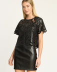 Kant Top Black Tops - Blouses Caballero 