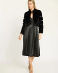 Abril Faux Fur Jacket Black Jackets - Blazers Caballero 