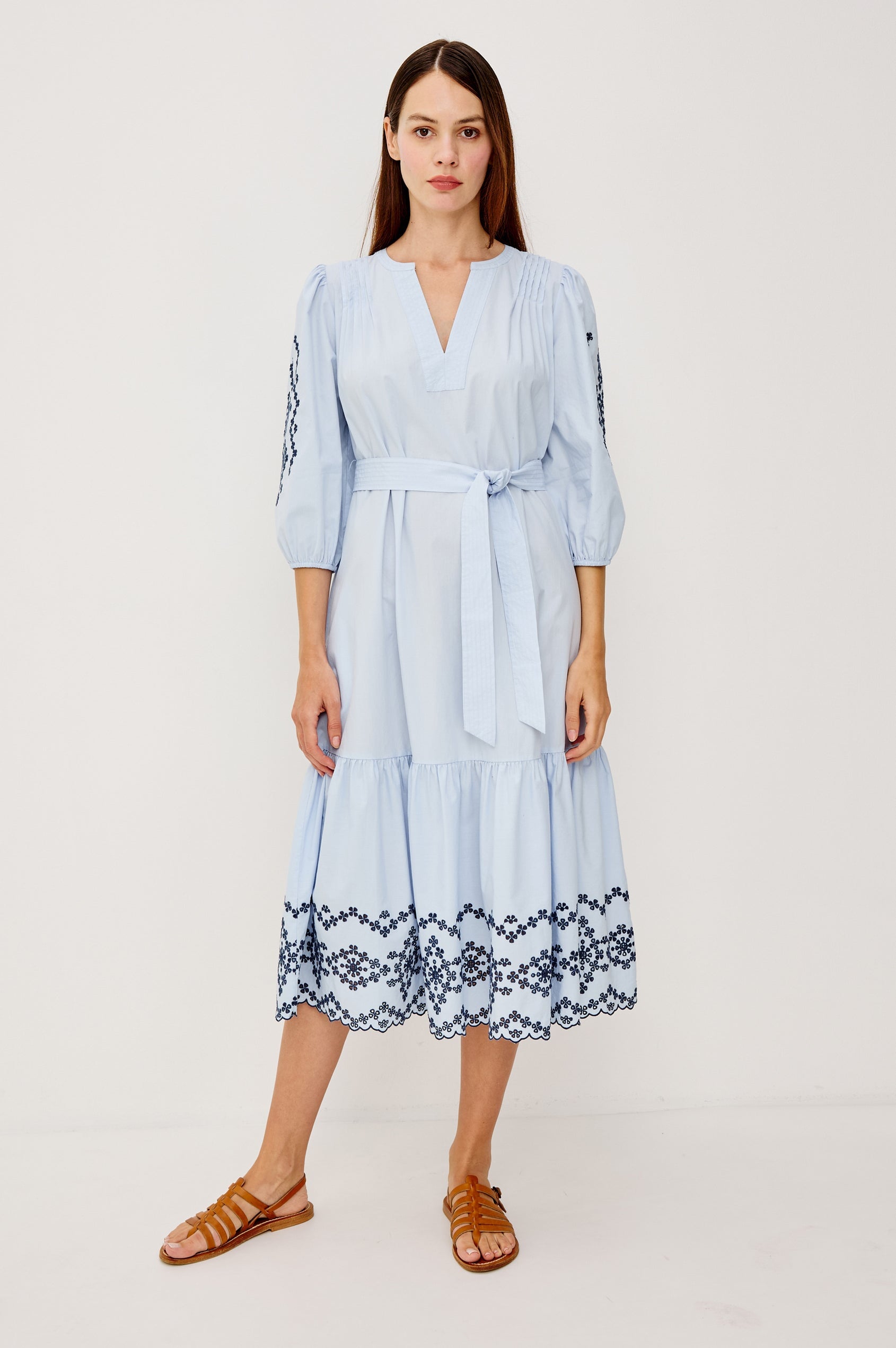 Carmel Dress Blue Bird Dresses - Midi Rails 