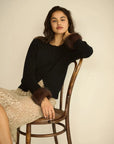 Clara Cashmere Cardigan Black Sweater - Cardigans Doen 