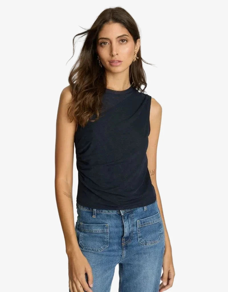 Devi Top Navy Tops - Blouses Caballero 