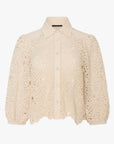 Juliette Top Natural Lace Tops - Button Down Caballero 