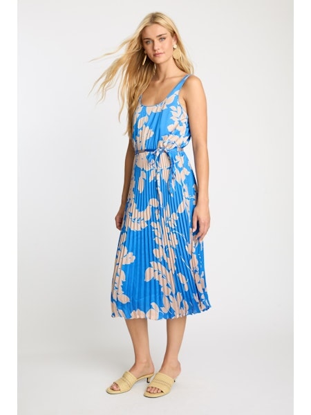 Daphne Dress Sapphire Shadow Dresses - Midi Caballero 