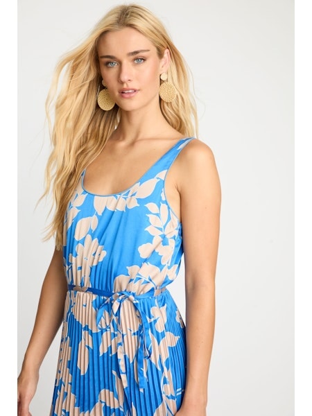 Daphne Dress Sapphire Shadow Dresses - Midi Caballero 