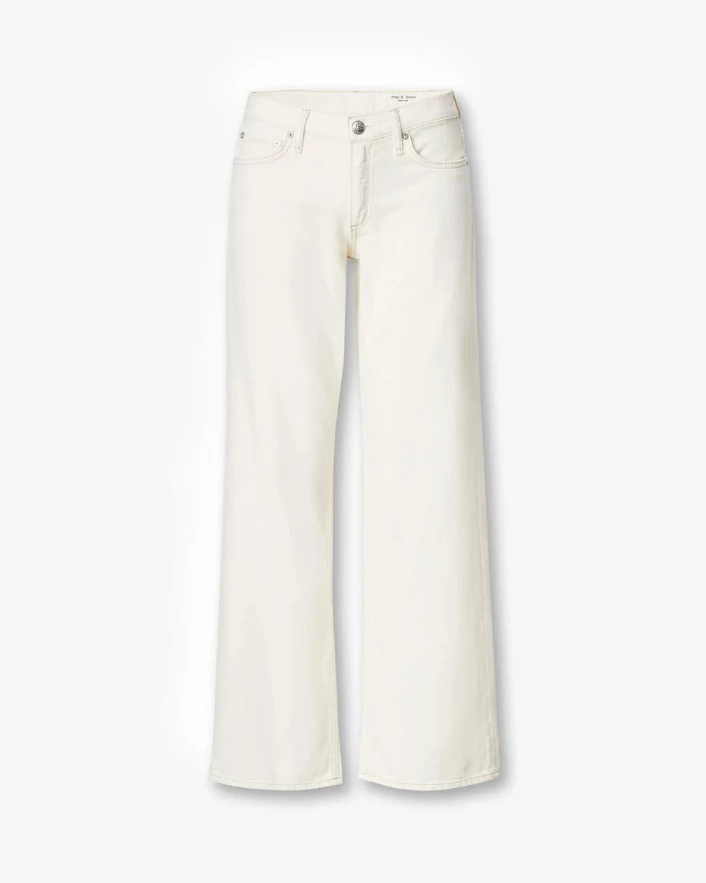 Cam Full Straight Ecru Denim - Straight rag &amp; bone 