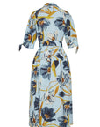 Caro Midi Dress Marais Bloom Blue Dresses - Midi Cara Cara 