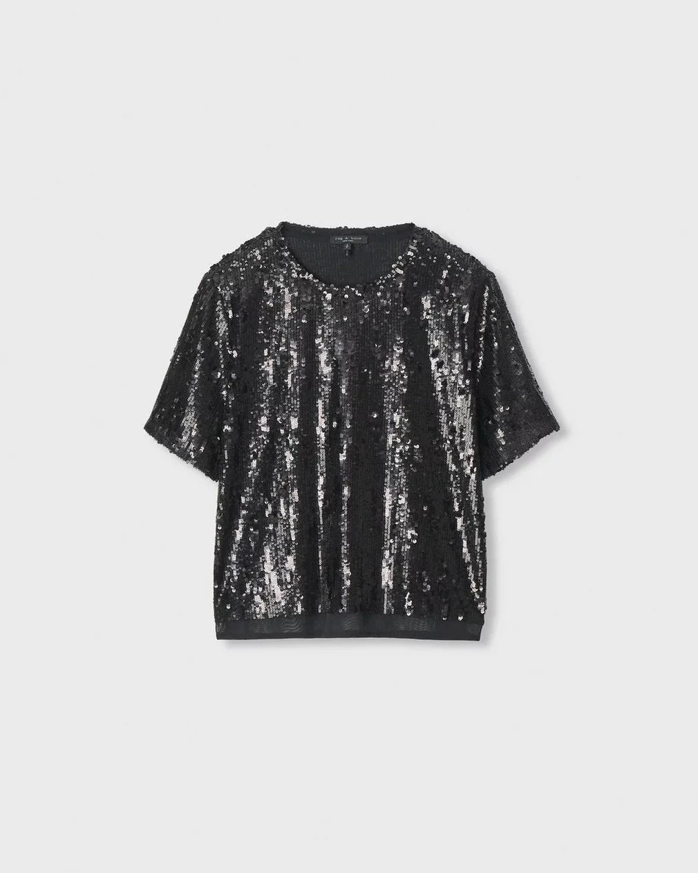 Cher Sequin Shirt Black Tops - Blouses rag &amp; bone 