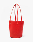 Choupette Diamond Perf Bright Poppy Hobo & Shoulder Clare V. 