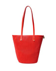 Choupette Diamond Perf Bright Poppy Hobo & Shoulder Clare V. 