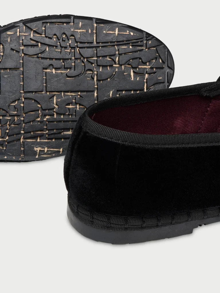 Claire Black Flats - Ballet Flabelus 