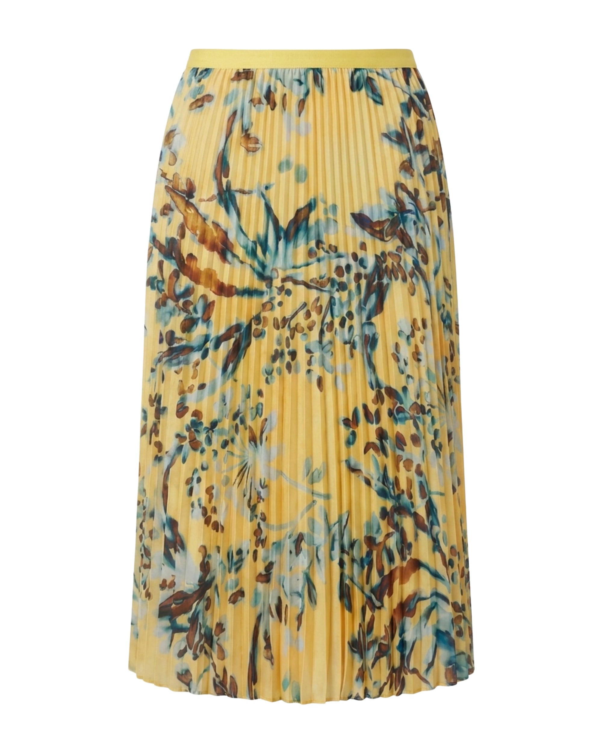 Claudia Skirt Lake Buff Floral