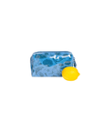 Medium Ocean Toile Makeup Bag Blue/Dark Blue