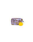 Small Toile Makeup Bag Lavender/Olive Cosmetic June Odina 