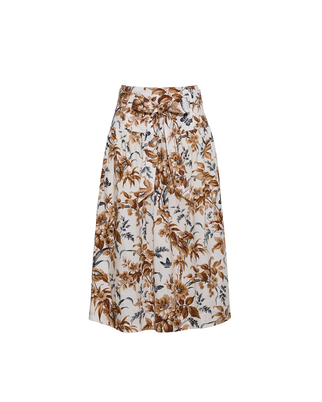 Jiya Skirt Windsor Egret Skirts - Midi Cara Cara 