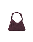 Siena Hobo Bag Plum Suede